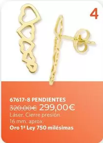 67617-8 Pendientes