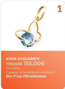 67656-O Colgante