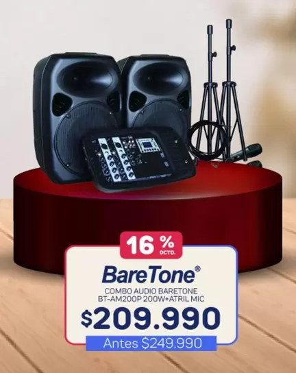 Combo, Audo Bafetone Bt-Am900p