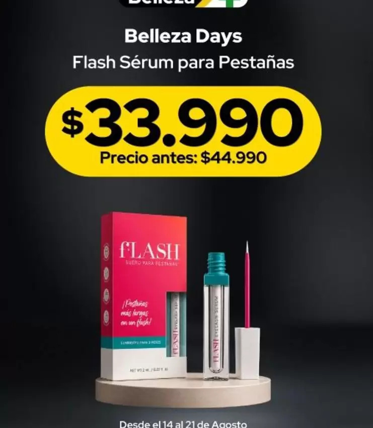 Flash - Belleza Days Sérum Para Pestañas