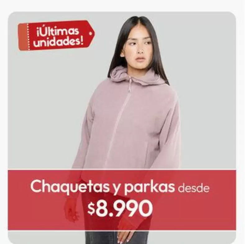 Chaquetas Y Parkas Desde