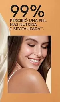 Percibio Una Piel Mas Nutrida Y Revitalizada