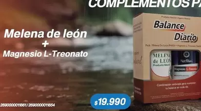Balance - Melena De Leon + Magnesio L-Treonato