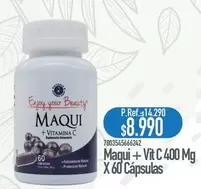 Maqui - + Vit C 400 Mg