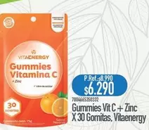 Gummies Vit C + Zinc