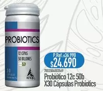 Probiótico 12c 50b X30 Capsulas Probiotics
