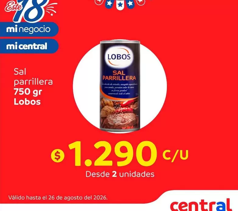 Lobos - Sal Parrillera