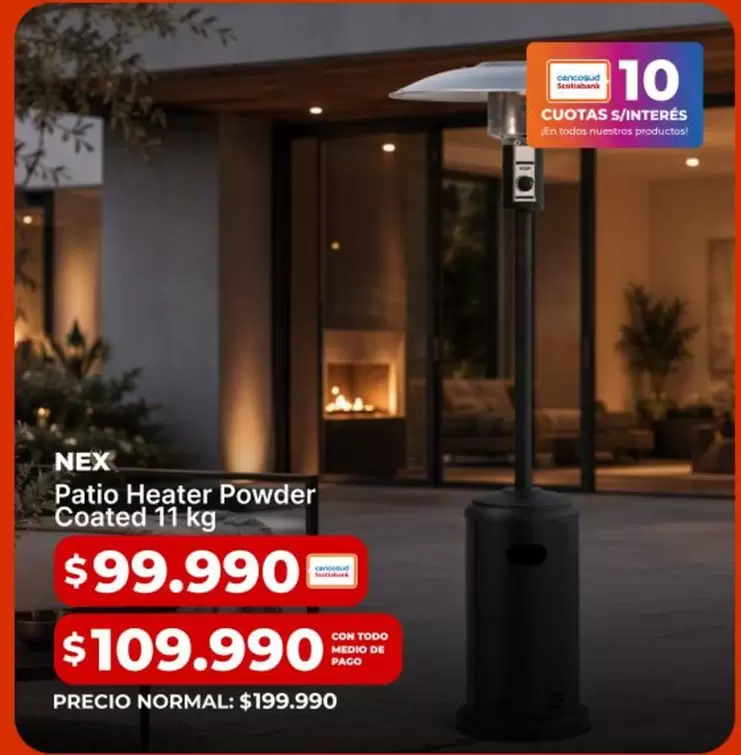Nex - Patio Heater Powder Coated
