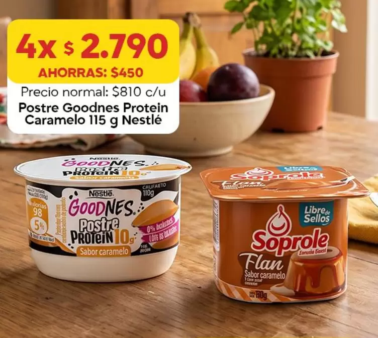 Nestlé - Postre Goodnes Caramelo