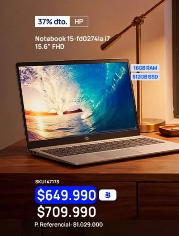 HP - Notebook 15" R10274la 17 15.6" Fhd