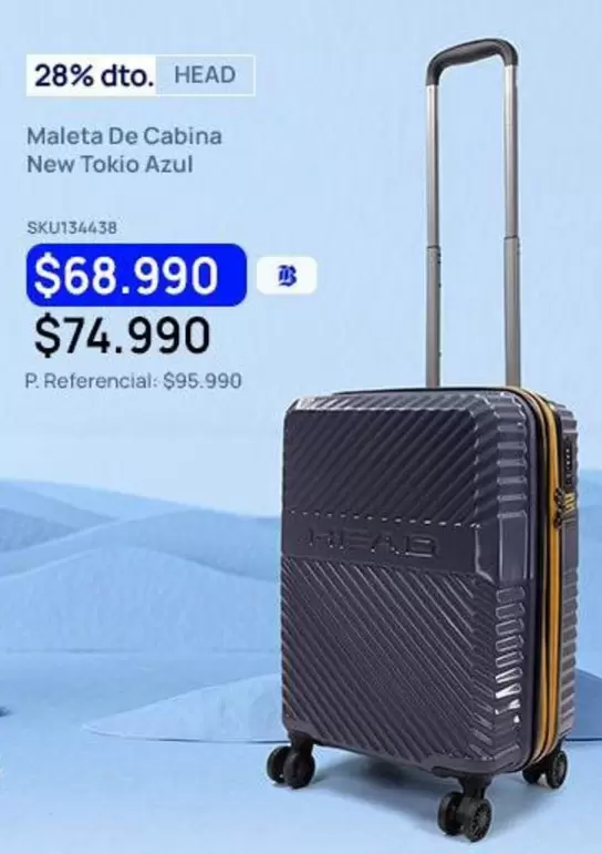 Head - Maleta De Cabina New Tokio Azul
