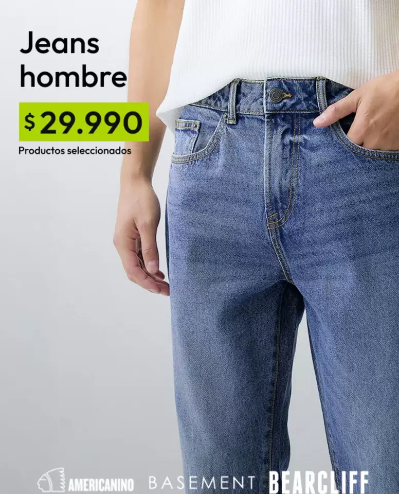 Jeans Hombre