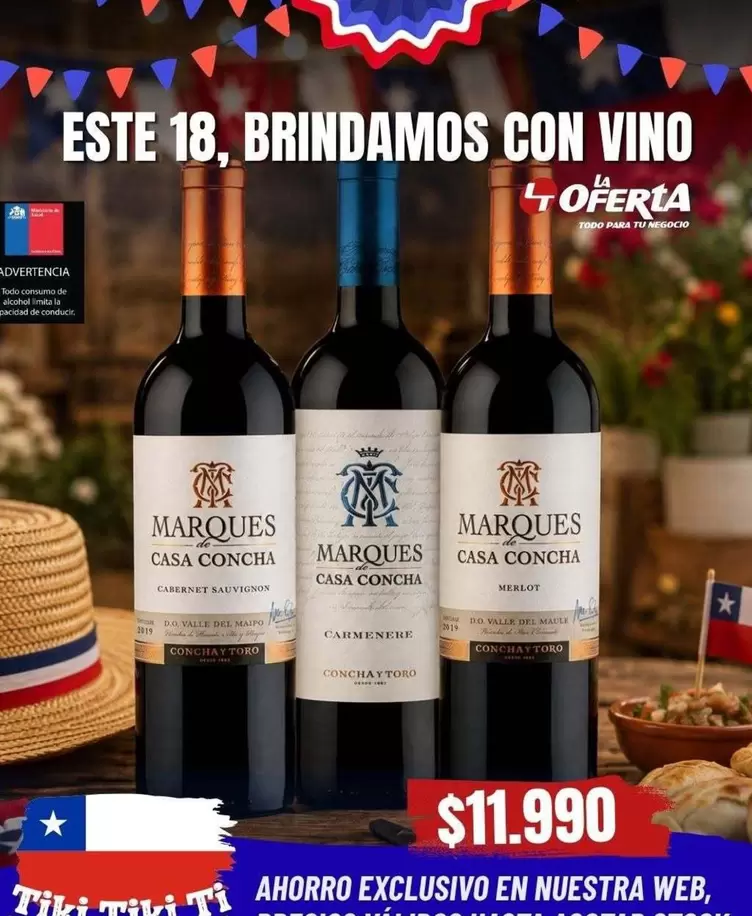 Carmenere - Estr 18, Brindamos Con Vino