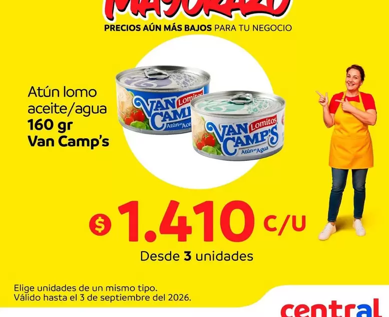 Van Camps - Atún Lomo Aceite/Agua