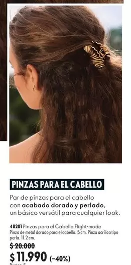 Perla - Pinzas Para El Cabello