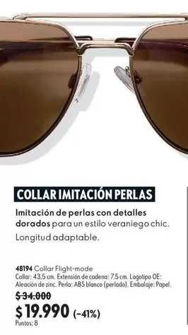 Perla - Collar Imitación s Con Delats