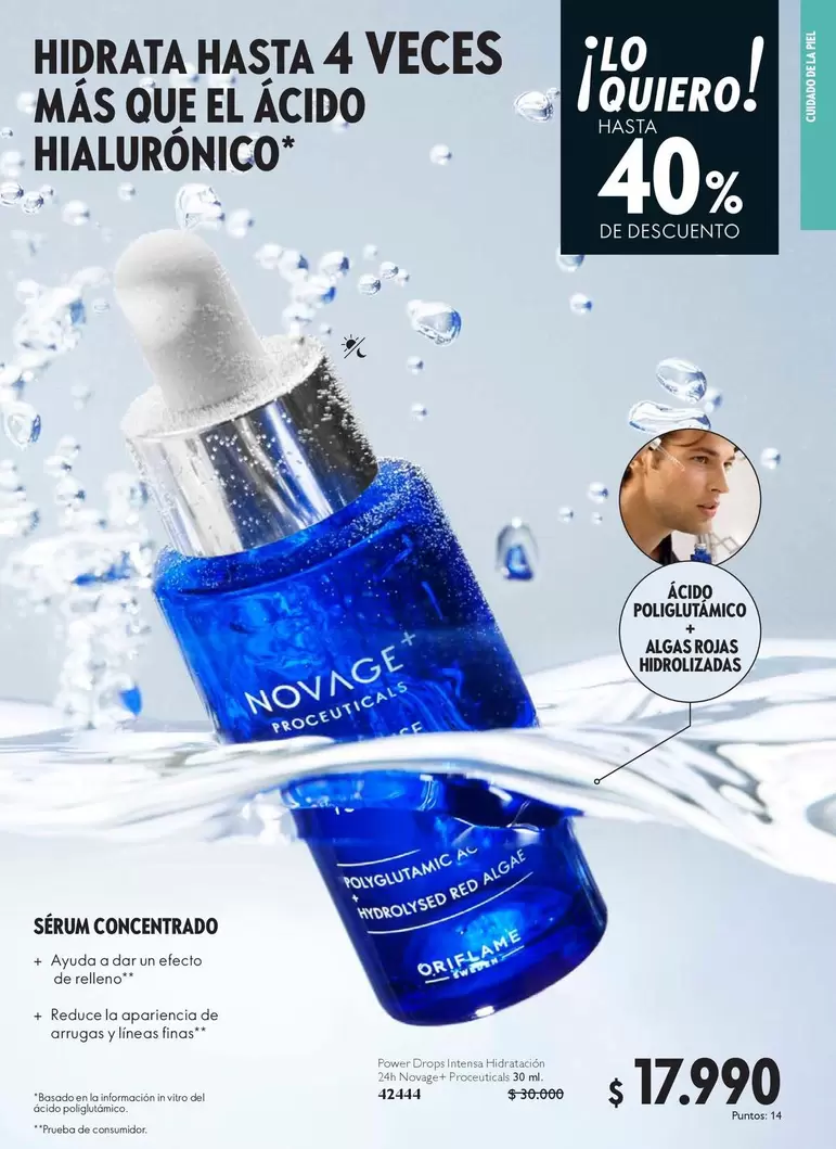 Novage - Hidrata Hasta 4 Veces Mas Que El Acido Hialuronico