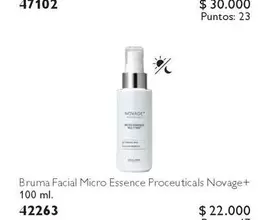 Essence - Bruma Facial Micro Proceuticals Novage+ 100 Ml