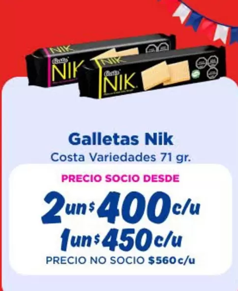 Nik - Galletas