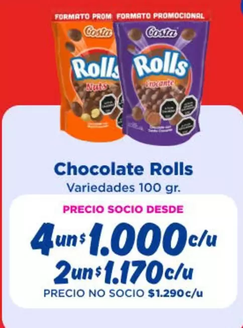 Rolls - Chocolate