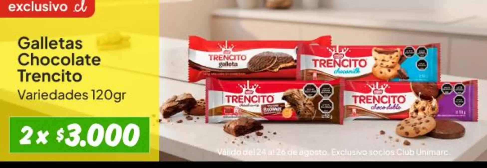 Trencito - Galletas Chocolate