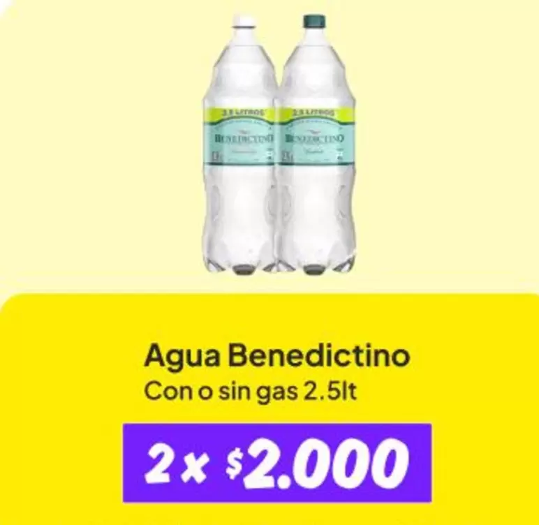 Benedictino - Agua