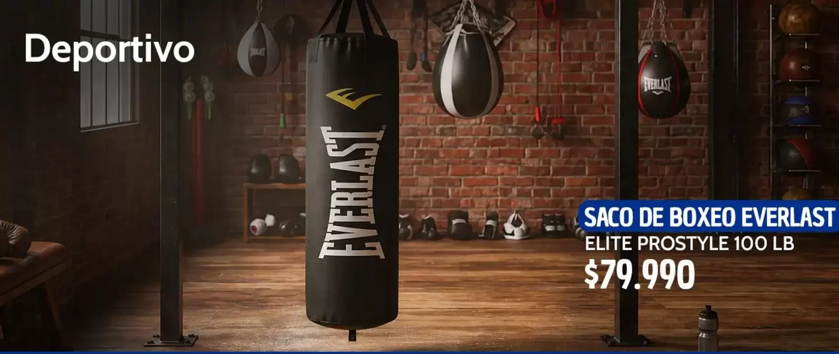 Everlast - Saco De Boxeo  Elite Prostyle 100 Lb
