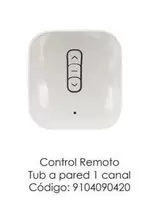 Control - Remoto Tub A Pared 1 Canal