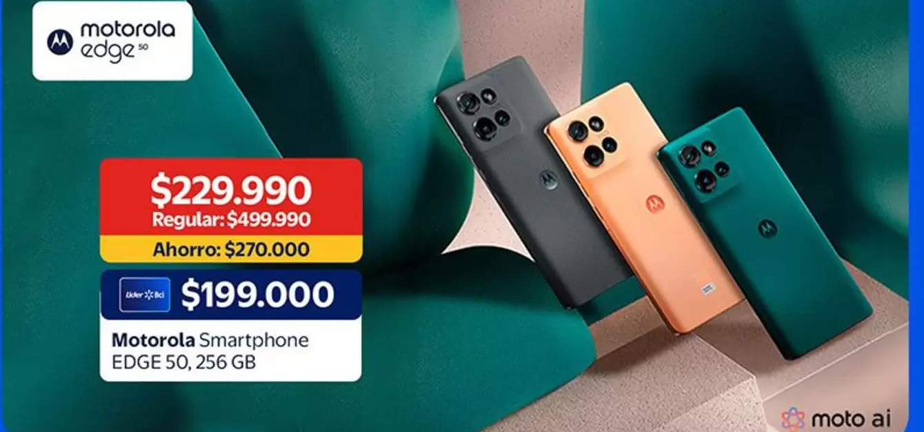 Motorola - Morotola Smartphone Edige 50,25 Gb