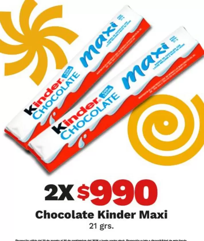Kinder - Chocolate Maxi