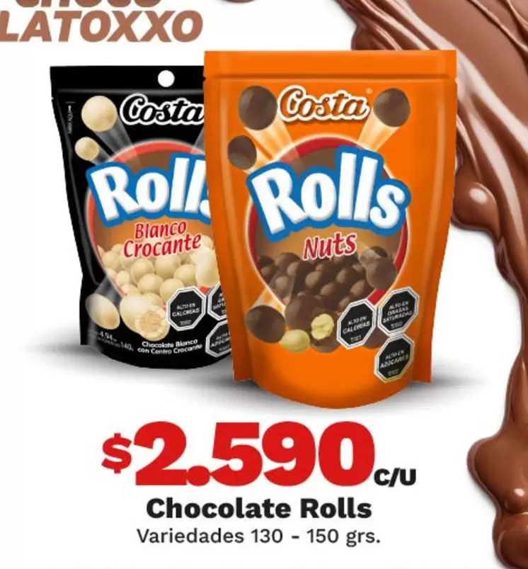 Costa - Chocolate Rolls