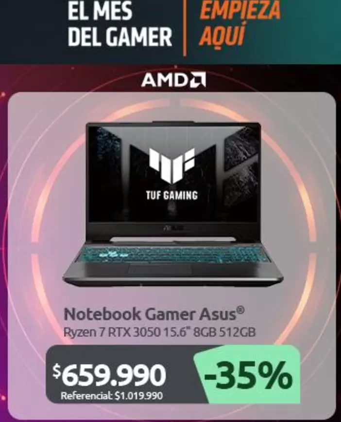 Asus - Notebook Gamer
