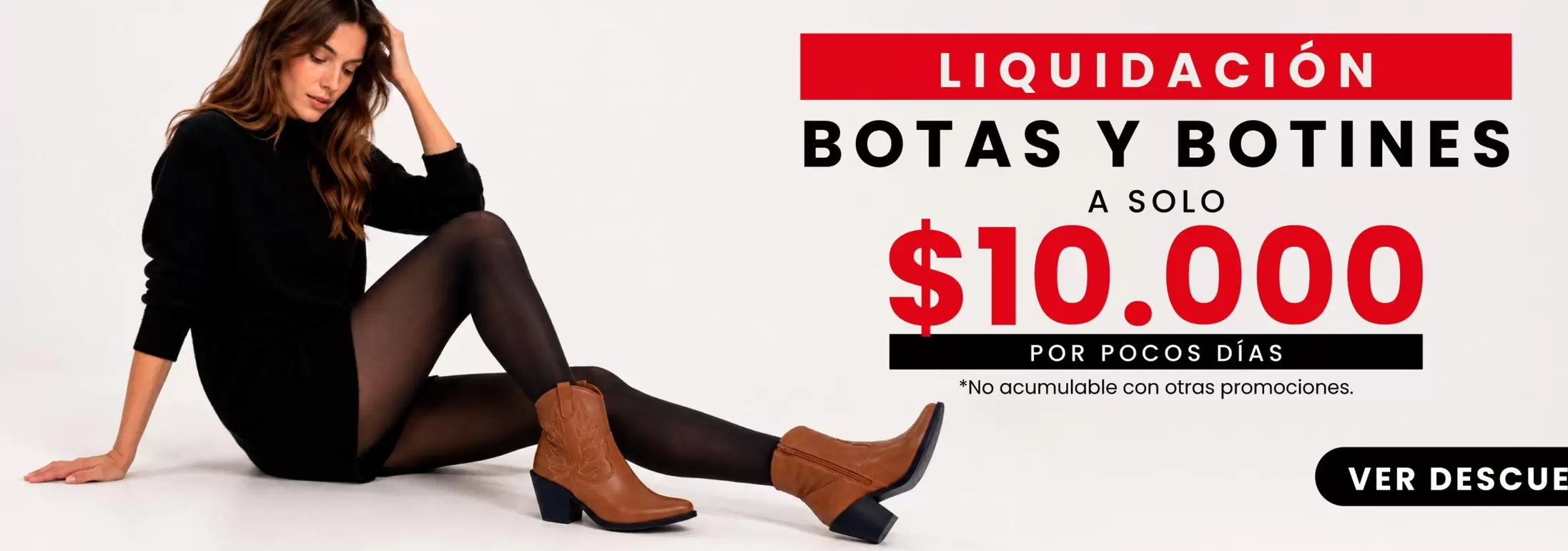 Liquidación Botas Y Botines