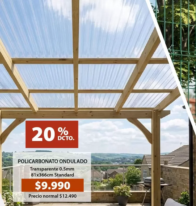 Policarbonato Ondulado