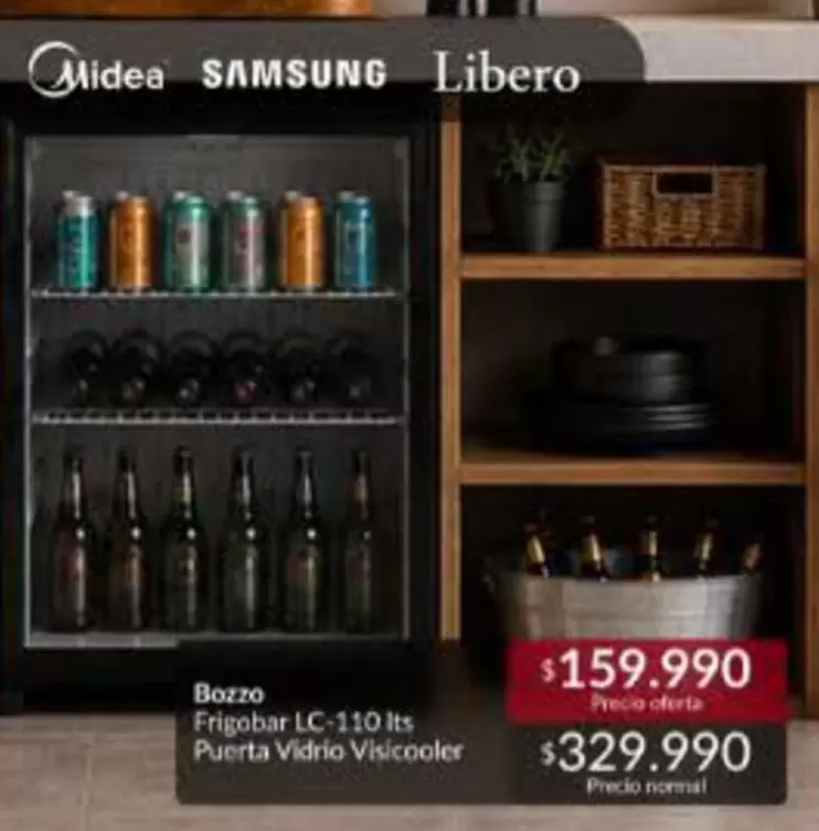 Midea - Frigobar Lc-110 Lts
