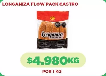 Longaniza Flow Pack Castro