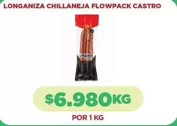 Longaniza Chillaneja Flowpack Castro