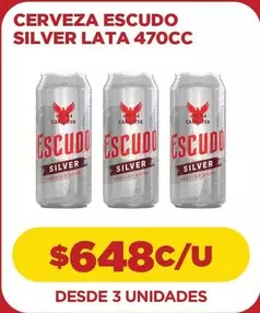 Escudo - Cerveza Lata
