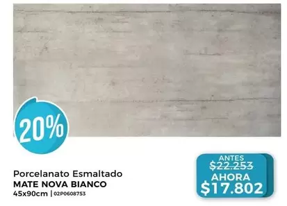 Nova - Porcelanato Esmaltado