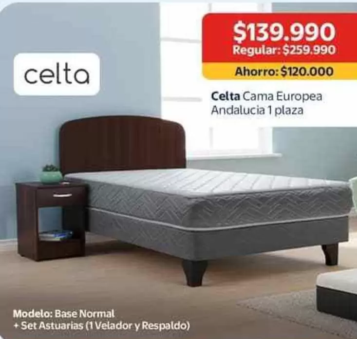 Celta - Cama Europa