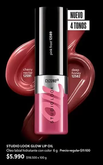 Cyzone - Studio Look Glow Lip Oil