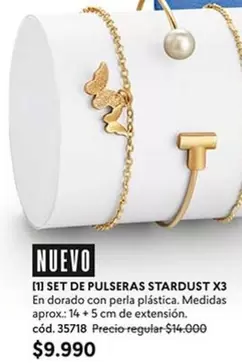 Perla - Set De Pulseras Stardust X3