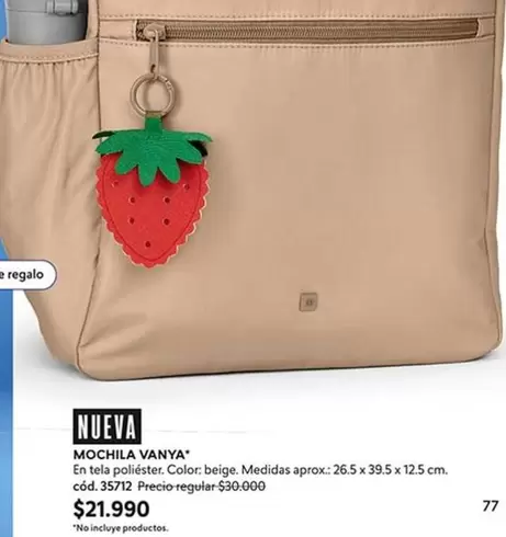 Mochila Vanya