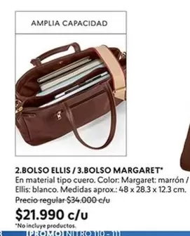Bolso Ellis / 3 Bolso Margaret