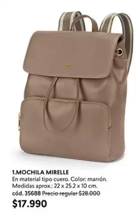 Mochila Mirelle
