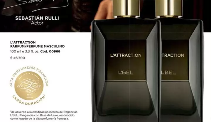 L'attracion Parfum/Perfume Masculino