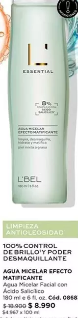 Control - Agua Micelar Efecto