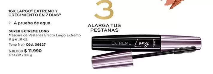 16x Largo Extremoy Crémienoton En 7 Días*