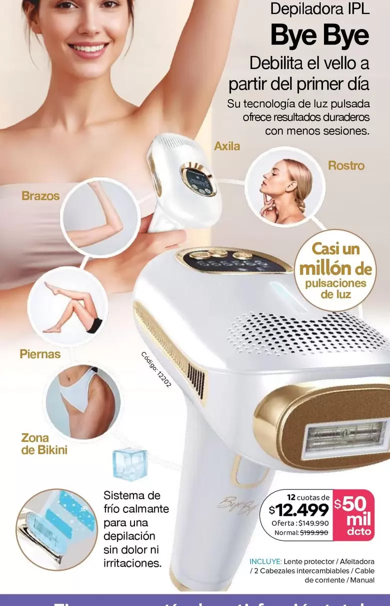 Depiladora Ipl