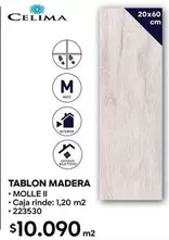Tablon Madera